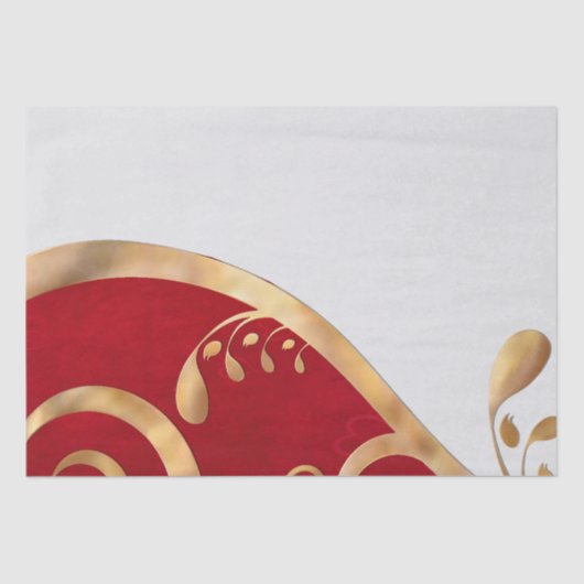 Valentine Elegance ALL SIZES GIFTING Seidenpapier (Vorderseite)