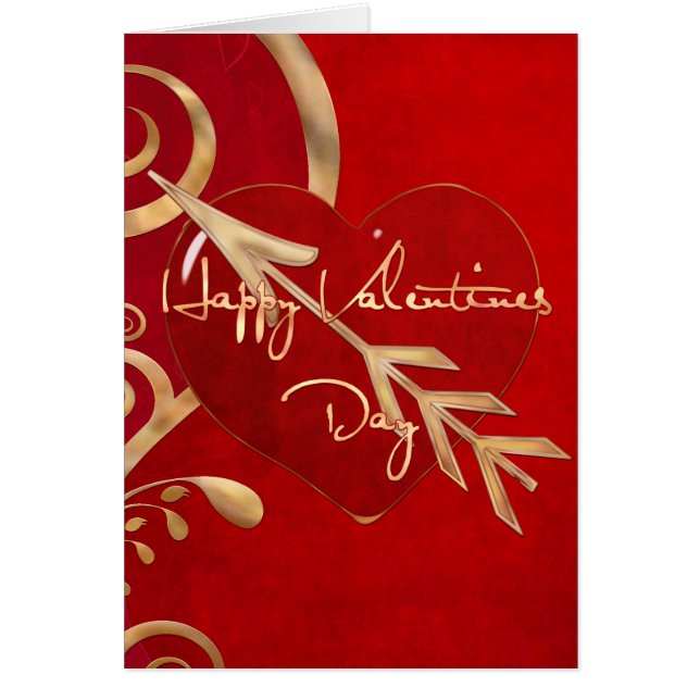 Valentine Elegance CUSTOM MESSAGE EHEFRAU GIRLFRIE (Vorne)