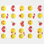 Valentine Emojis decke (Vorderseite (Horizontal))