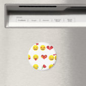 Valentine Emojis Magnet (In Situ (Geschirrspüler))