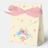 Valentine Envelope and Hearts Geschenkschachtel (Vorderseite)