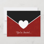 Valentine Envelope Einladung (Vorderseite)