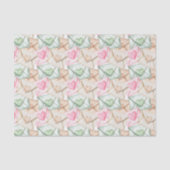 Valentine Envelopes and Hearts Seidenpapier (Vorderseite)