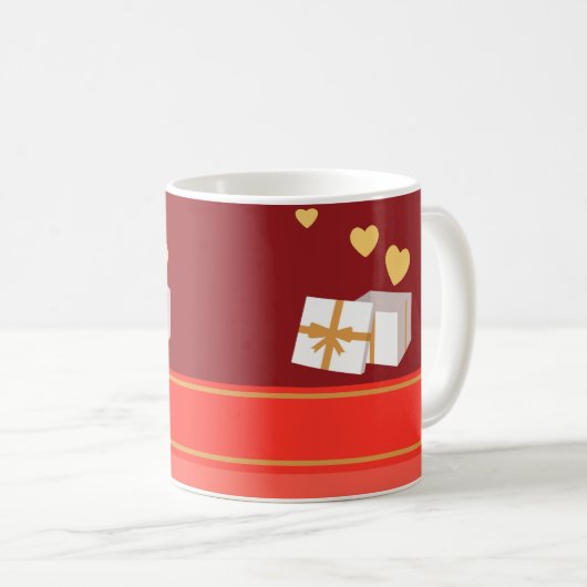 Valentine Everyday Kaffeetasse (VorderseiteRechts)