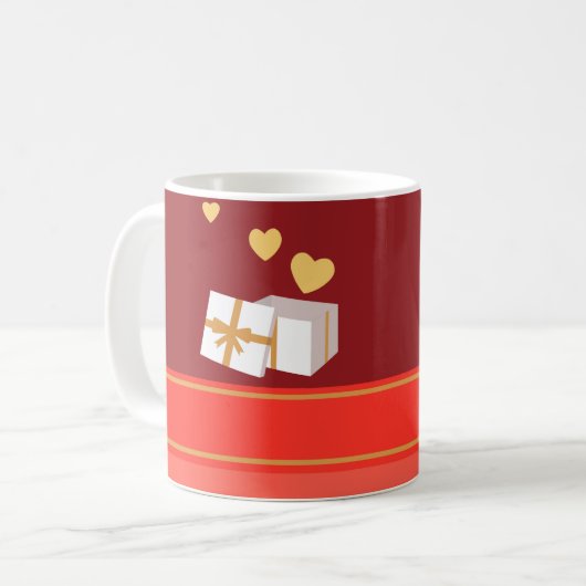 Valentine Everyday Kaffeetasse (Vorderseite Links)