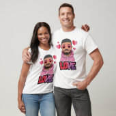 Valentine Eye Heart Drake T-Shirt (Unisex)