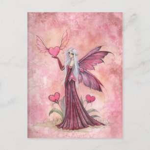 Valentine Fairy Postcard Feiertagspostkarte