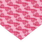 Valentine Falling Liebe Sweethearts Tischdecke (Schrägansicht)