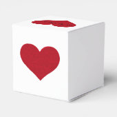 Valentine Favor Box Geschenkschachtel (Rückseite)