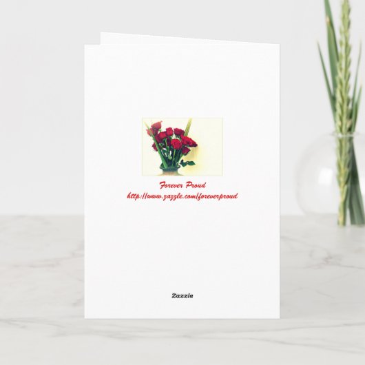 Valentine Fee und Herz Vintage Karte (Rückseite)