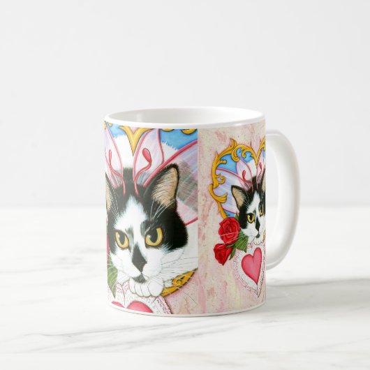 Valentine-feenhafte Kaffeetasse (VorderseiteRechts)