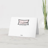 Valentine Feiertagskarte (Rückseite)