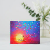 Valentine Feiertagskarte (Stehend Vorderseite)