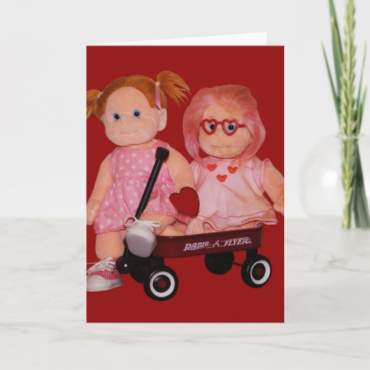 Valentine Feiertagskarte (Vorderseite)