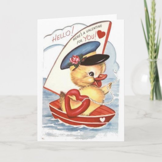 Valentine Feiertagskarte (Vorderseite)