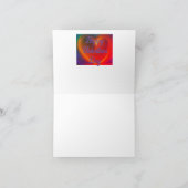 Valentine Feiertagskarte (Innenseite)