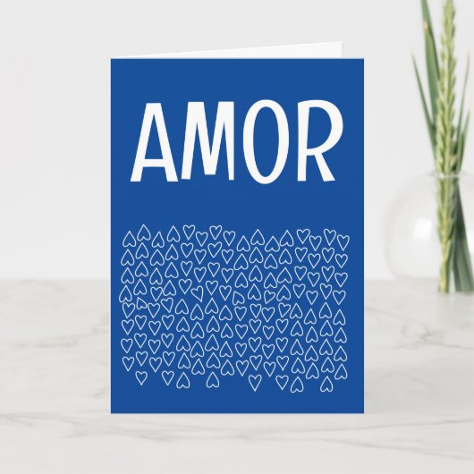 Valentine Feiertagskarte (Vorderseite)