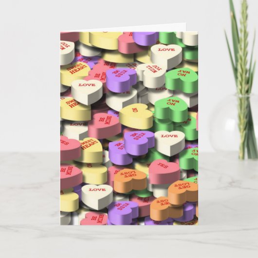 Valentine Feiertagskarte (Vorderseite)