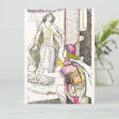 Valentine Feiertagskarte (Stehend Vorderseite)