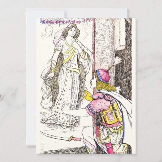 Valentine Feiertagskarte (Vorderseite)