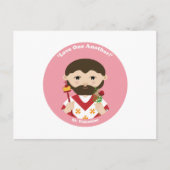 Valentine Feiertagspostkarte (Vorderseite)