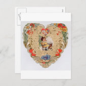 Valentine Feiertagspostkarte (Vorne/Hinten)