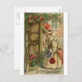 Valentine Feiertagspostkarte (Vorne/Hinten)