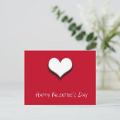 Valentine Feiertagspostkarte (Stehend Vorderseite)