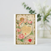 Valentine Feiertagspostkarte (Stehend Vorderseite)