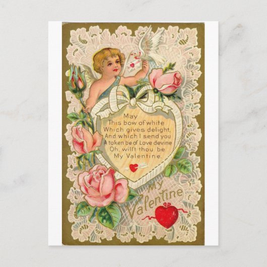 Valentine Feiertagspostkarte (Vorderseite)