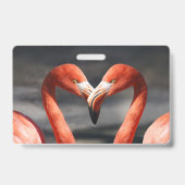 Valentine Flamingo Ausweis (Rückseite)