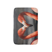Valentine Flamingo Badematte (Vorderseite Vertikal)