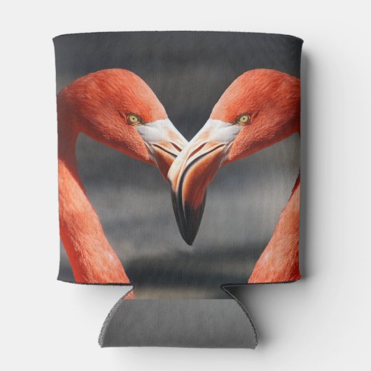 Valentine Flamingo Dosenkühler (Rückseite)