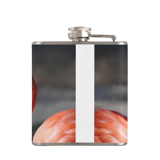 Valentine Flamingo Flachmann (Rückseite)