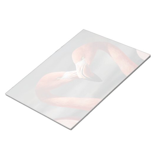 Valentine Flamingo Notizblock (angewinkelt)