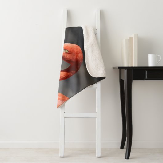 Valentine Flamingo Sherpadecke (Beispiel)