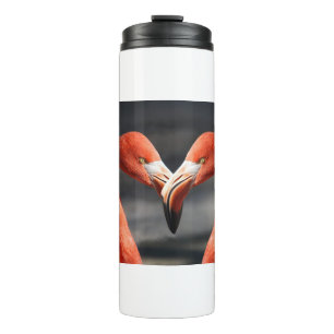 Valentine Flamingo Thermosbecher
