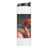 Valentine Flamingo Thermosbecher (Nach links gedreht)
