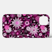 Valentine Floral Pattern Case-Mate iPhone Hülle (Rückseite (Horizontal))