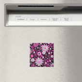 Valentine Floral Pattern Magnet (In Situ (Geschirrspüler))