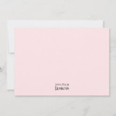 Valentine Foto Geburtstagsparty Einladung (Rückseite)