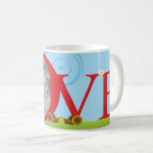 Valentine-Foto-Liebe-Tasse Kaffeetasse (VorderseiteRechts)