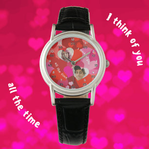 Valentine Foto Pop Armbanduhr