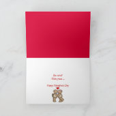 Valentine Fotokarte Feiertagskarte (Innenseite)