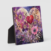 Valentine Fotoplatte (Vorderseite)