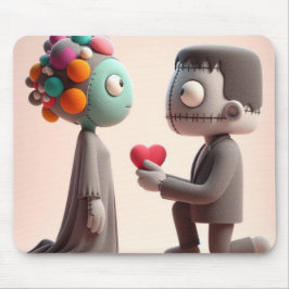 Valentine Frankenstein Mousepad