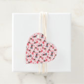 Valentine French Bulldogs Geschenkanhänger (Beispiel)