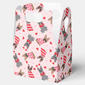 Valentine French Bulldogs Geschenkschachtel (Geöffnet)