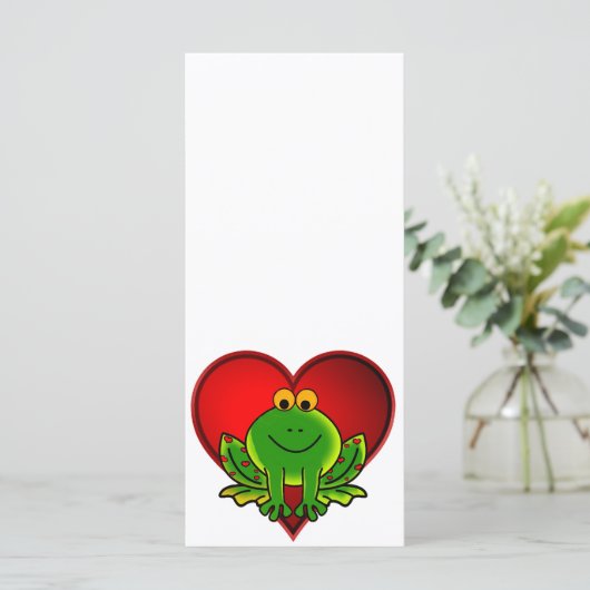 Valentine Frog (Stehend Vorderseite)