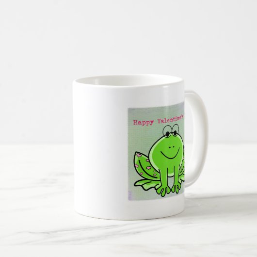 Valentine Frog Kaffeetasse (VorderseiteRechts)